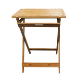 Homex Bamboo Foldable Snack Table